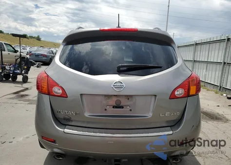 2009 Nissan Murano S z USA, uszkodzony, nr VIN JN8AZ18W39W134895